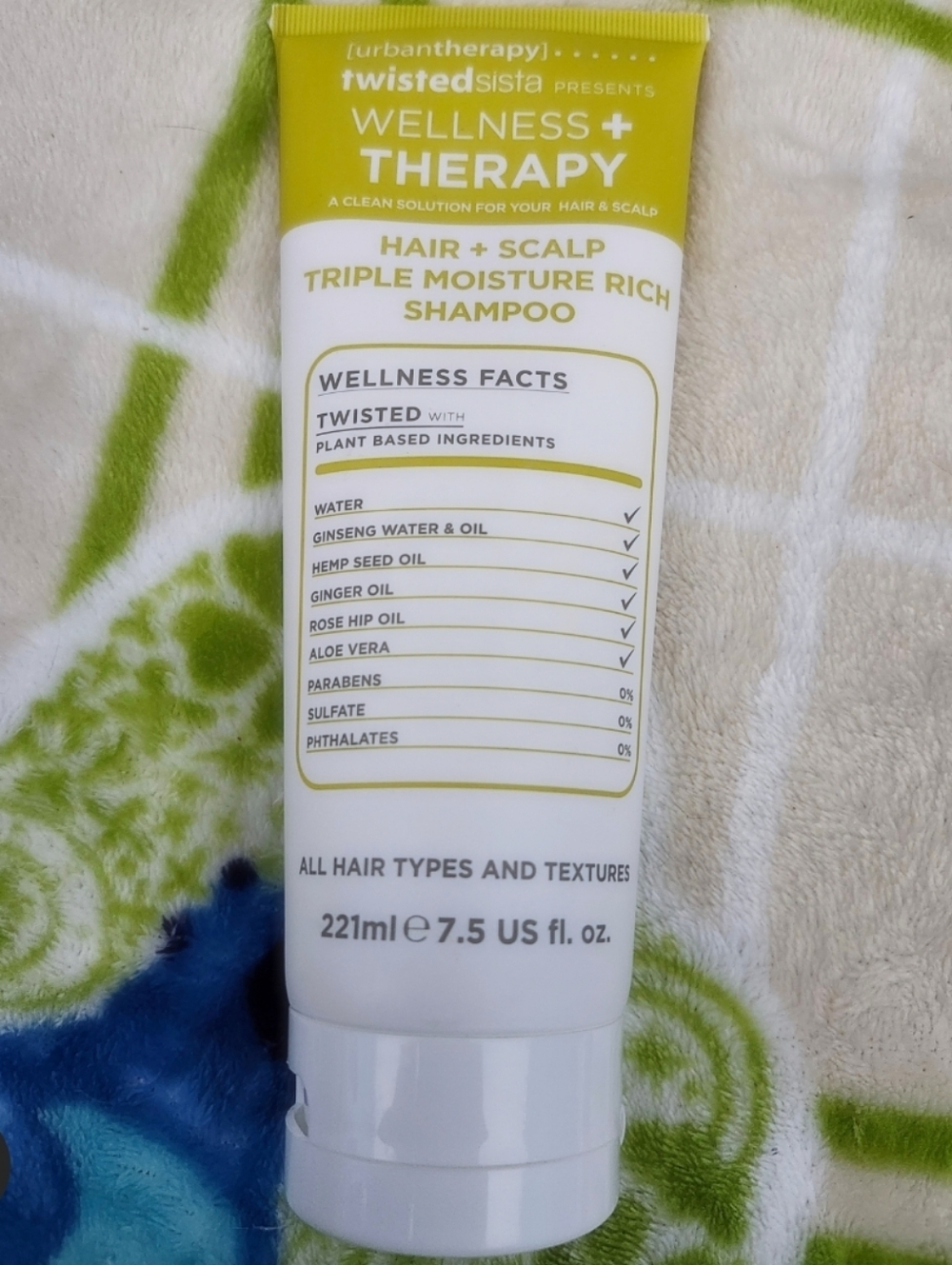 TwistedSista Wellness + Therapy Hair & Scalp Triple Moisture Rich Shampoo